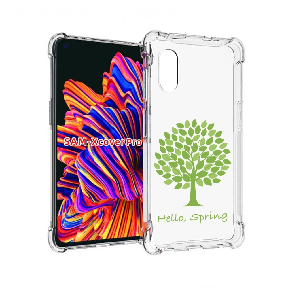 

Чехол MyPads Привет-весна для Samsung Galaxy Xcover Pro 1, Прозрачный, Tocco