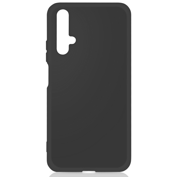 

Силиконовый чехол для Huawei Nova 5T DF hw-01 Черный, для Huawei Nova 5T hw-01 Черный