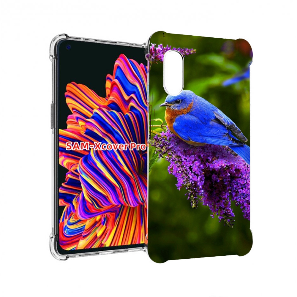 

Чехол MyPads Птица-сиреневая для Samsung Galaxy Xcover Pro 1, Прозрачный, Tocco