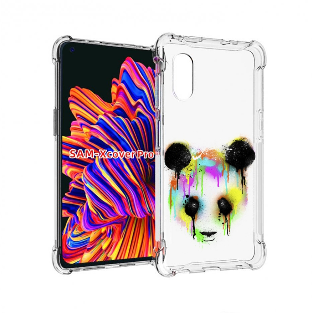 

Чехол MyPads Радужная панда для Samsung Galaxy Xcover Pro 1, Прозрачный, Tocco