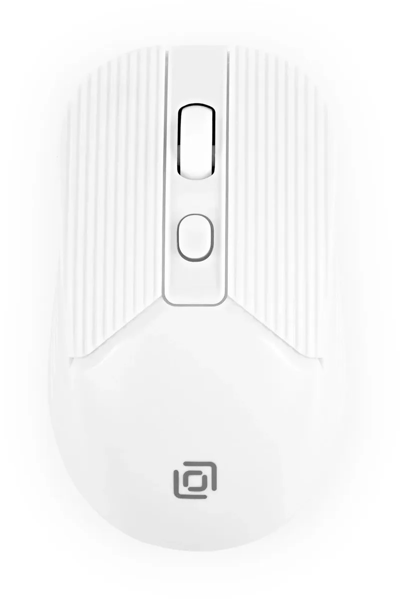 Мышь Oklick 509MW white, оптическая, беспроводная, USB, белый 1885186