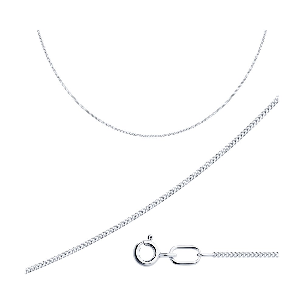 

Цепочка из серебра 70 см SOKOLOV 968020302, 968020302