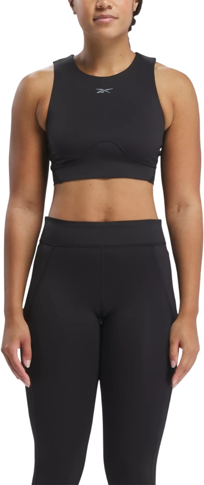 Топ женский Reebok LUX CONTOUR CROP черный XS