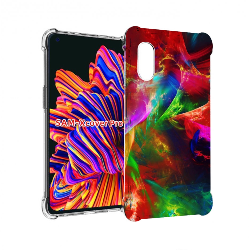 

Чехол MyPads Сияние-красок для Samsung Galaxy Xcover Pro 1, Прозрачный, Tocco