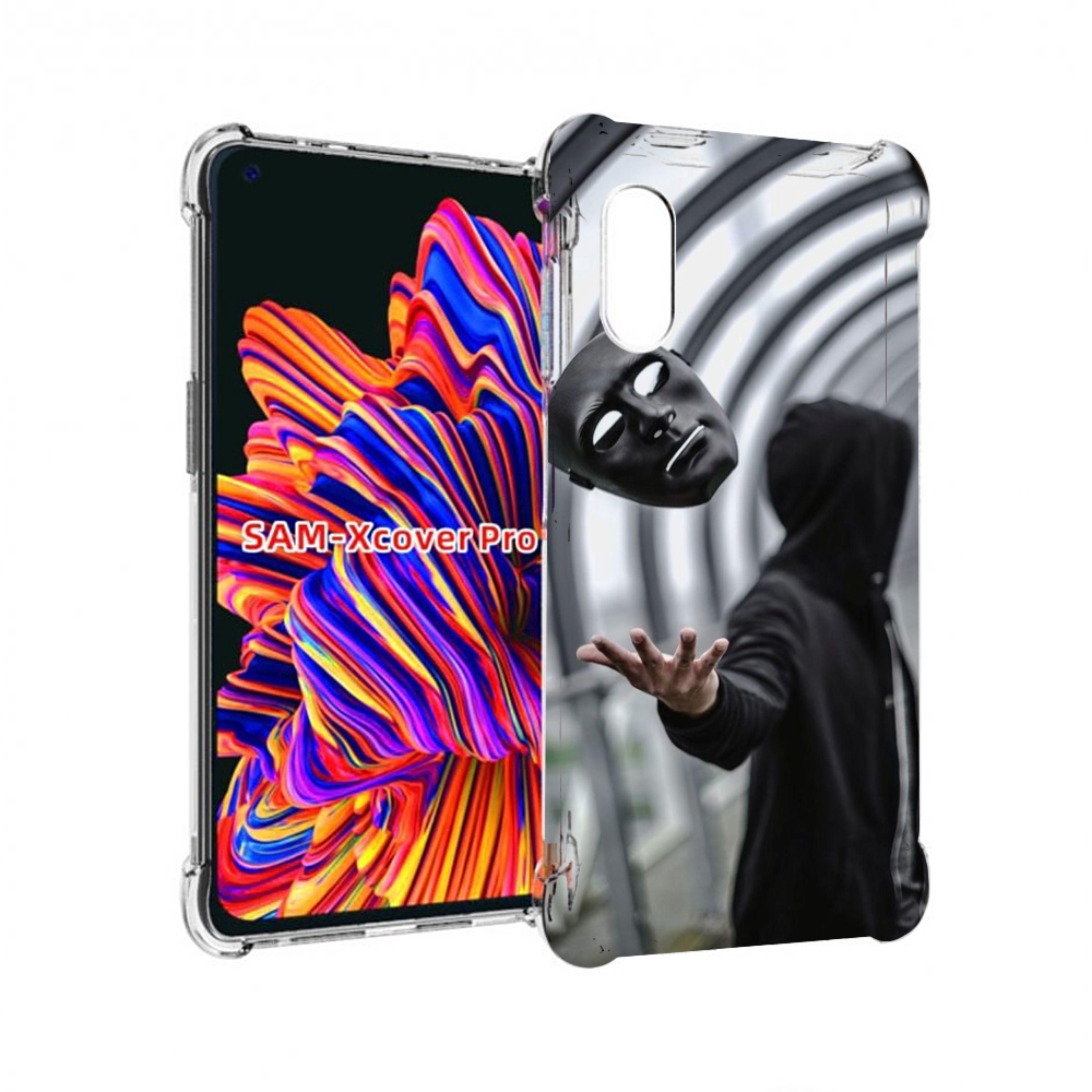 

Чехол MyPads Сними-маску для Samsung Galaxy Xcover Pro 1, Прозрачный, Tocco