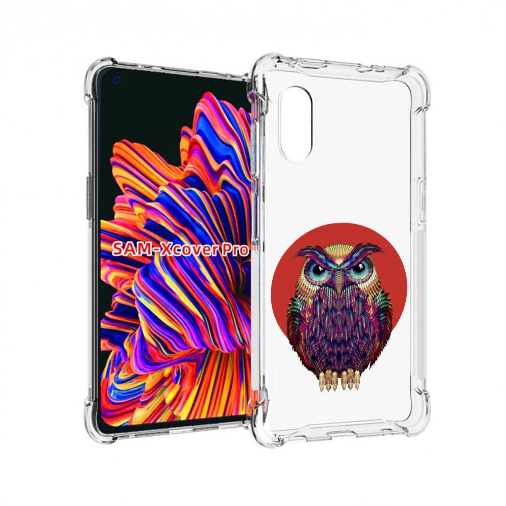 

Чехол MyPads Сова 3 для Samsung Galaxy Xcover Pro 1, Прозрачный, Tocco