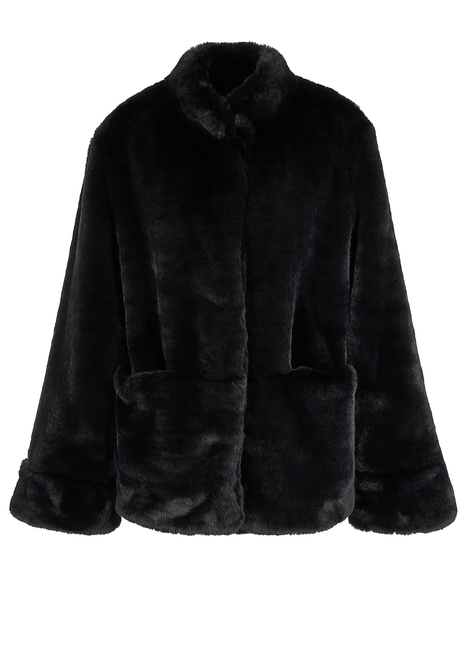 

Полушубок женский Emporio Armani 110725 черный 44 IT, 110725