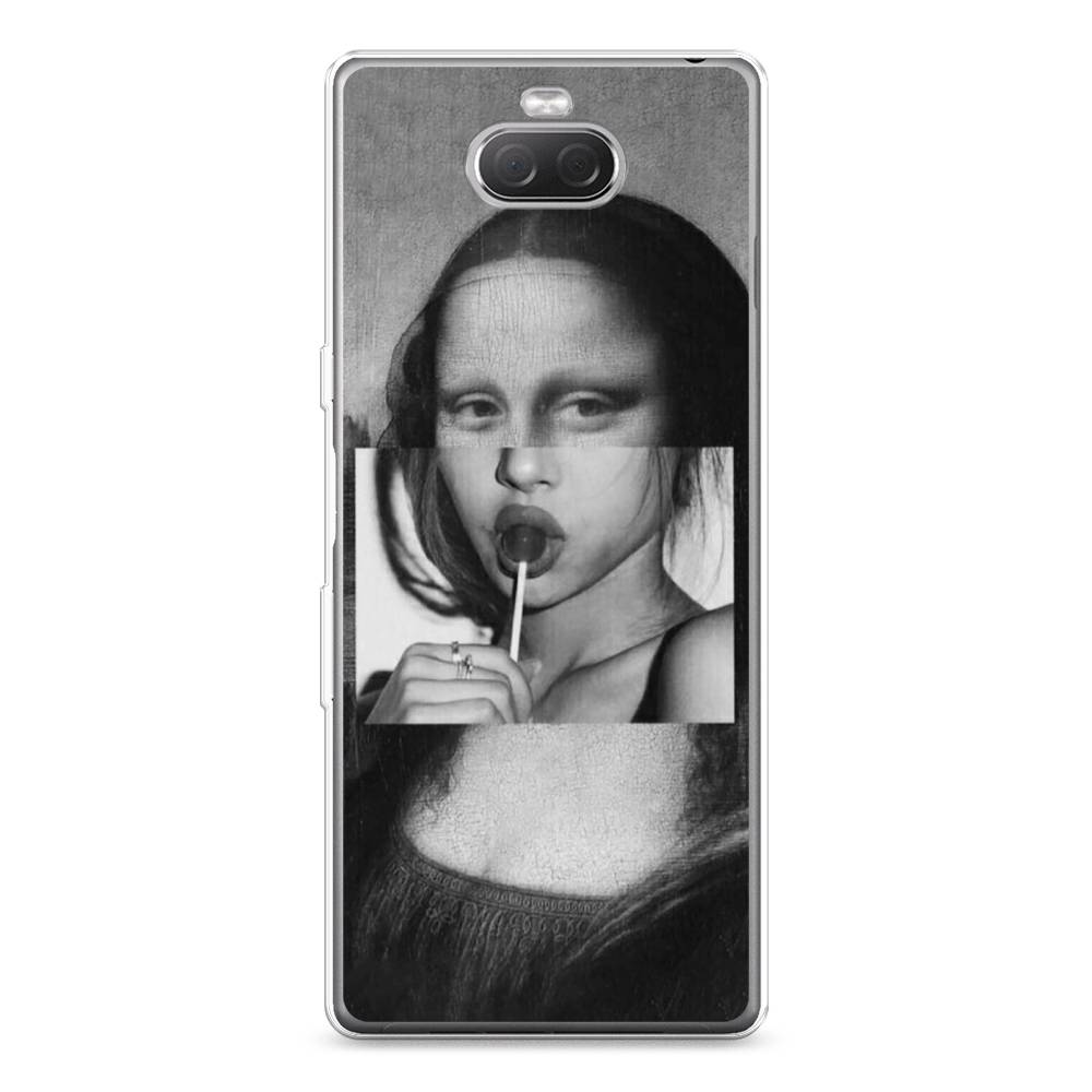 

Силиконовый чехол "Mona Lisa sucking lollipop" на Sony Xperia XA3 Ulta, 53950-9