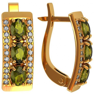 

Серьги из серебра с фианитом ПРИВОЛЖСКИЙ ЮВЕЛИР 362690-FA11FA39, 362690-FA11FA39