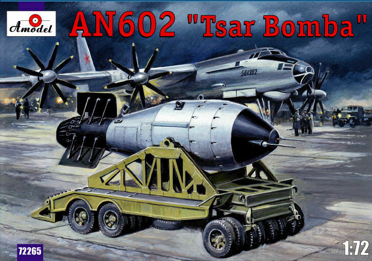 

Сборная модель Amodel 1/72 Ан-602 "Царь-бомба" 72265