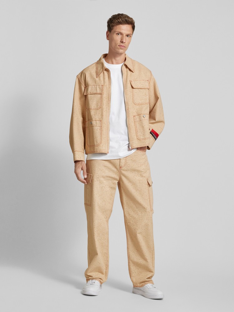 Брюки мужские HUGO 5052575100 бежевые XL 30984₽