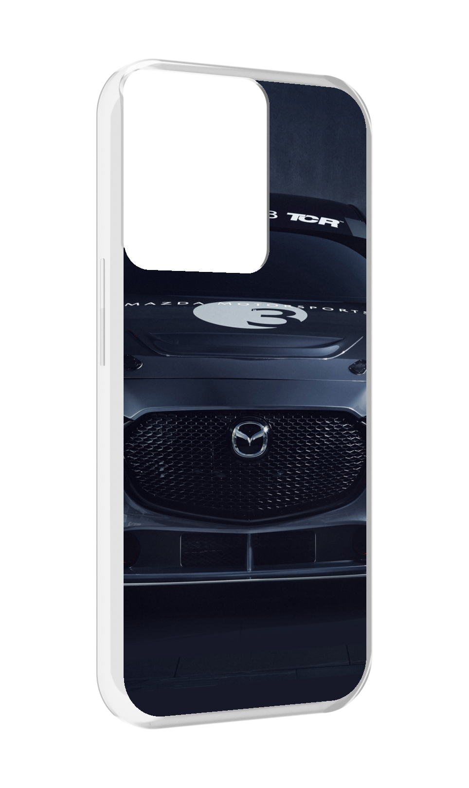

Чехол MyPads mazda 3 для OPPO Reno 8, Прозрачный, Tocco