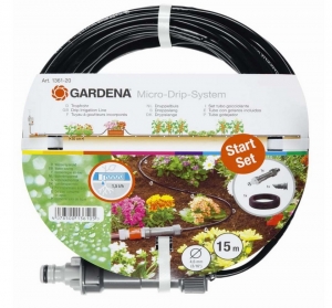 

Шланг для капельного полива сочащийся Gardena с фитингами 01361-37.000.00 3/16 15 м, с фитингами