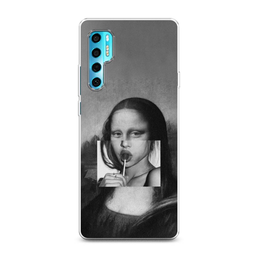 

Чехол Awog на TCL 20 Pro 5G "Mona Lisa sucking lollipop", Разноцветный, 290850-9