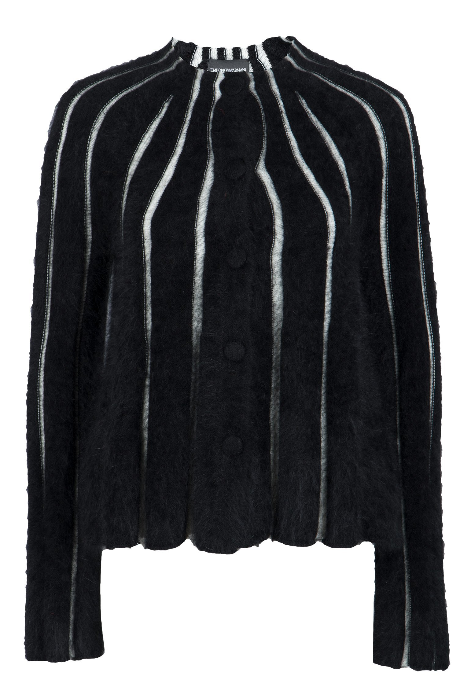 

Кардиган женский Emporio Armani 110744 черный 42 RU, 110744