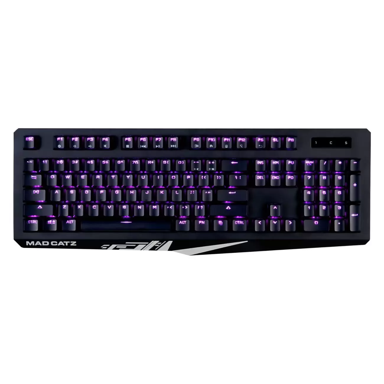 Проводная игровая клавиатура Mad Catz S.T.R.I.K.E. 4 Black (KS13MMRUBL000-0)