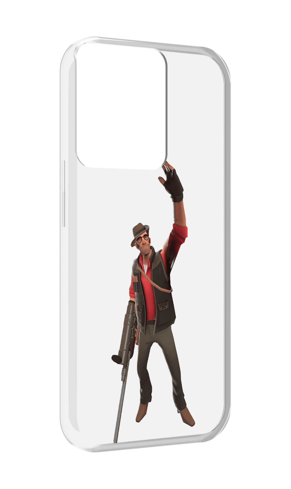 

Чехол MyPads team-fortress-2 для OPPO Reno 8, Прозрачный, Tocco