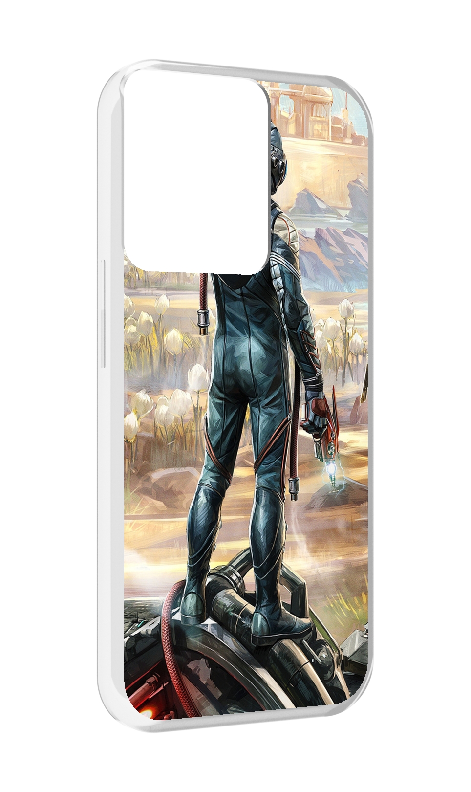 

Чехол MyPads the-outer-worlds для OPPO Reno 8, Прозрачный, Tocco