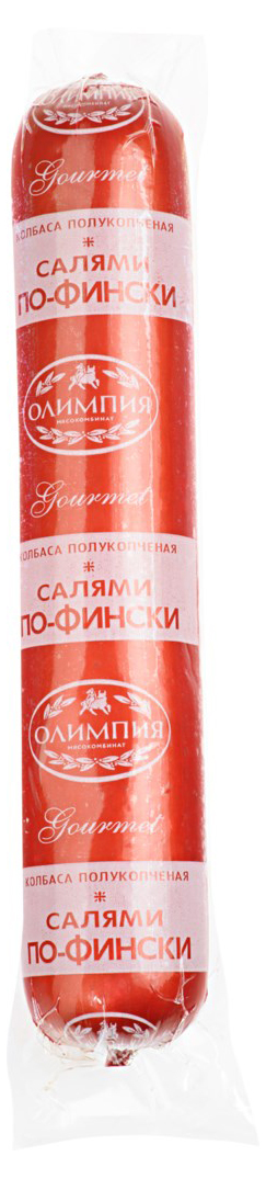 

Колбаса Олимпия Салями По-фински полукопченая