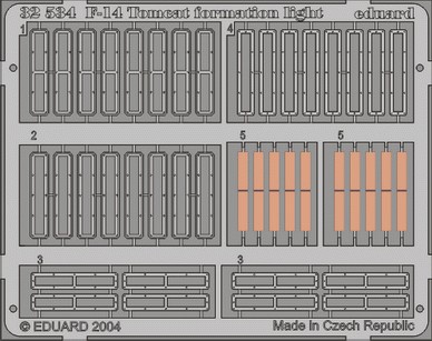 

Фототравление Eduard 32534 F-14 formation light 1/32