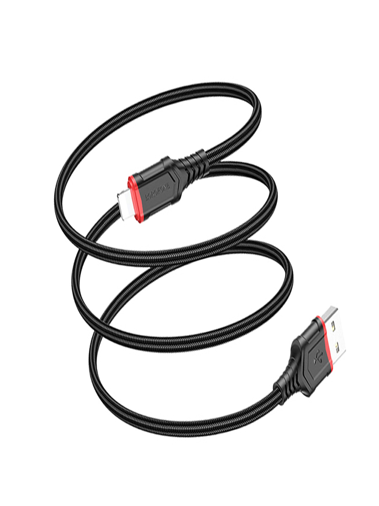 

Кабель lightning - usb Borofone BX67 1 м черный, BX67