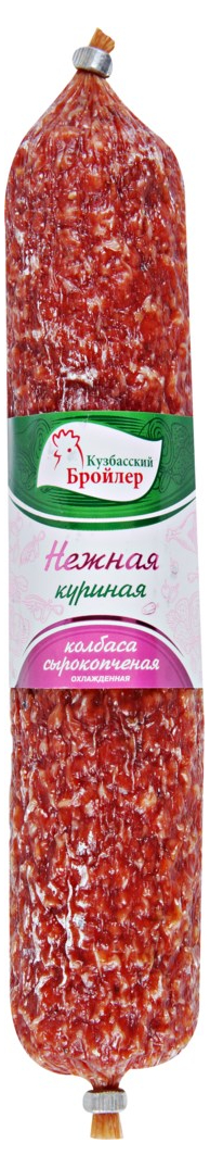 

Колбаса КХ Волков Нежная куриная сырокопченая весовая