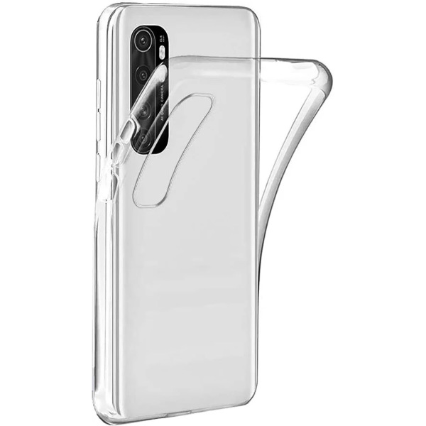 Силиконовый чехол для Xiaomi Mi Note 10 Lite DF xiCase 54 Прозрачный