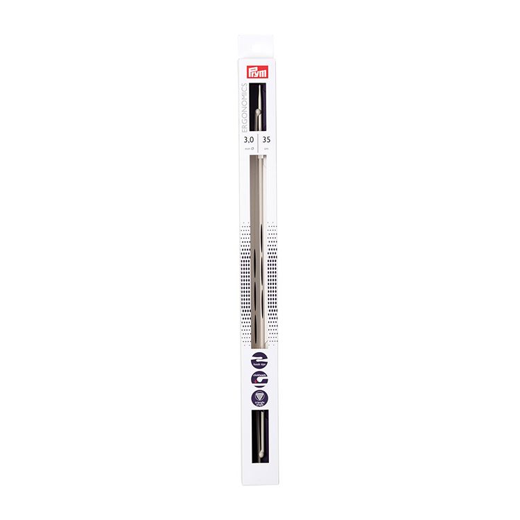

Спицы прямые Prym Ergonomics, пластик, 3 мм 35 см
