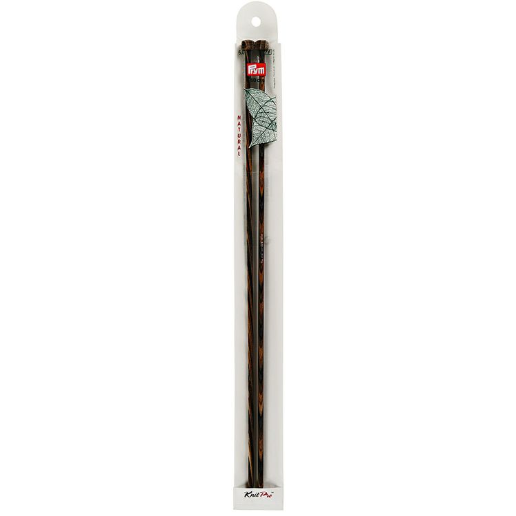 

Спицы прямые Prym Natural, береза, 5 мм, 40 см