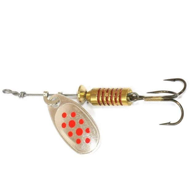 

Блесна Mepps COMET DECOREE №0 gold-red-dot, Красный;золотистый, Comet Decoree