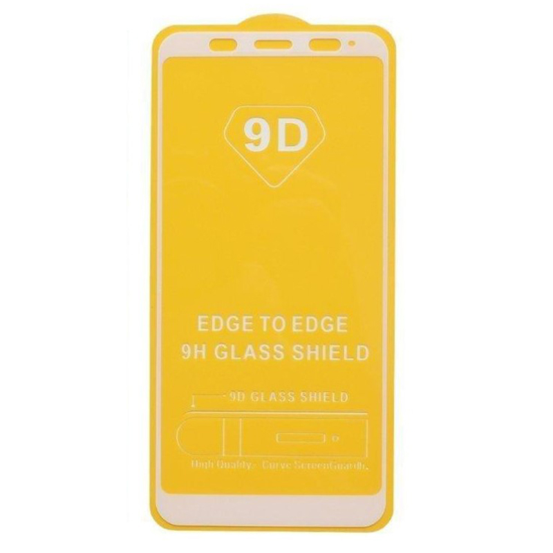 

Защитное стекло на Xiaomi Redmi Note 5 Pro/Note 5, 9D, белый, X-Case