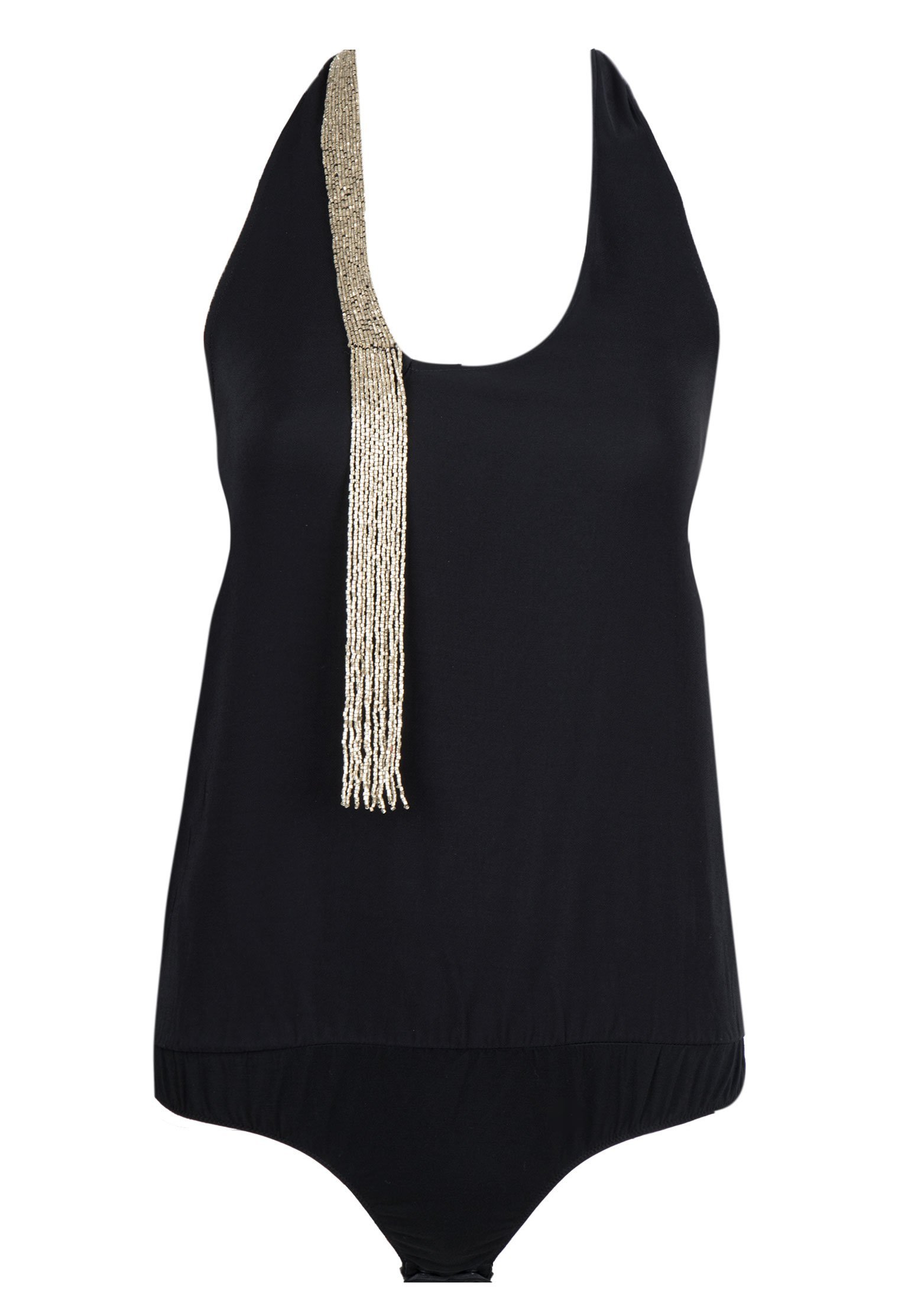 

Боди женское Patrizia Pepe 114115 черное 42 IT, Черный, 114115