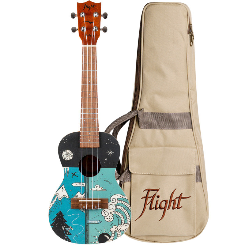 

Укулеле Flight AUC-33 Two Season, Разноцветный