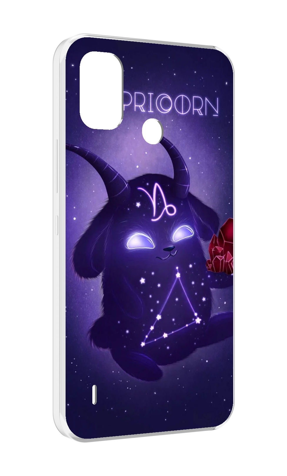 

Чехол MyPads знак-зодиака-козерог-7 для Itel A48, Прозрачный, Tocco