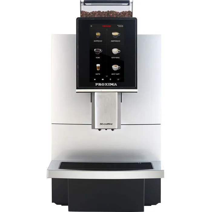

Кофемашина автоматическая Dr.coffee F12 Plus серебристый, F12 Plus
