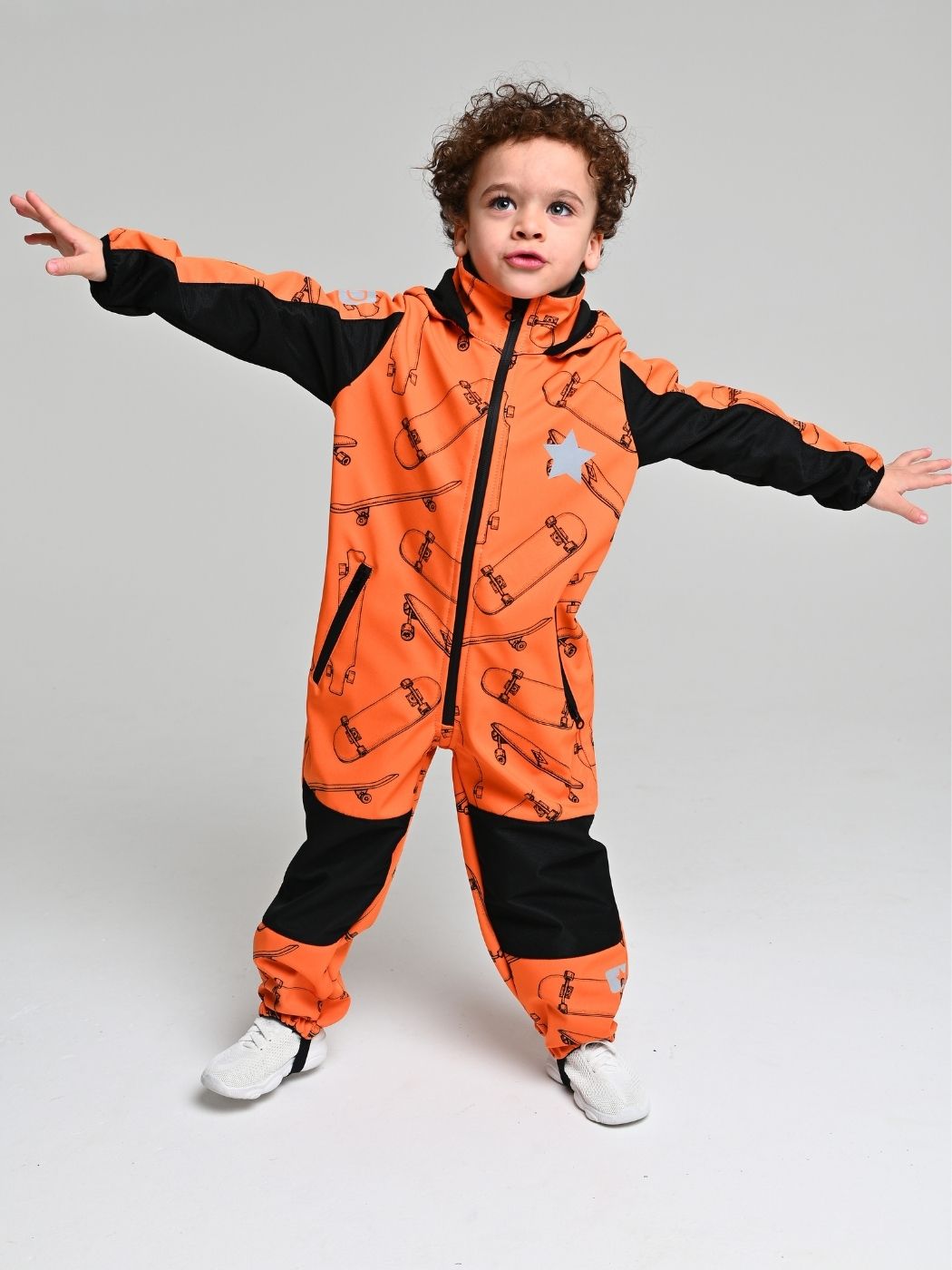 

Комбинезон детский Malek-Baby 210, Оранжевый скейты, 146, 210