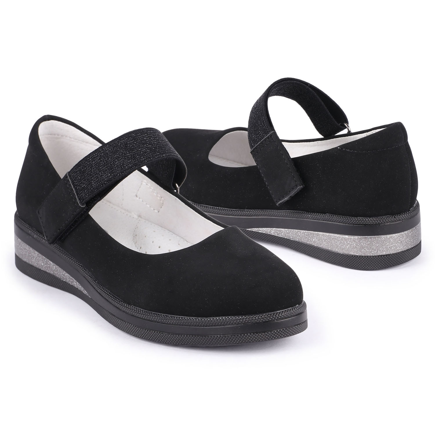 фото Туфли для детей kidix zcfw21-5 black черный 33