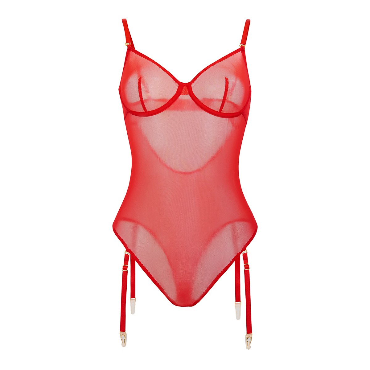 

Боди женское Mio Manifesto 25309 красное 75B, Красный, 25309