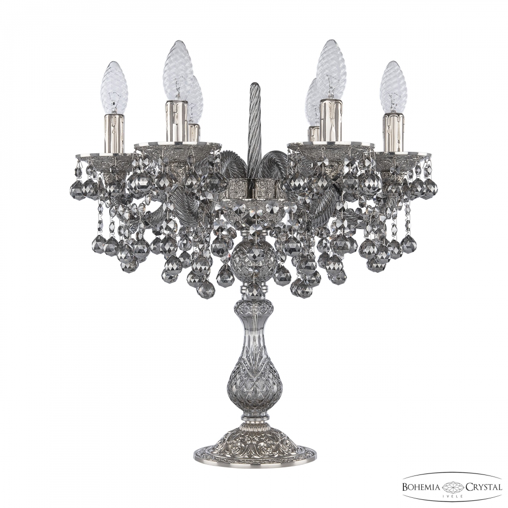 

Настольная лампа Bohemia Ivele Crystal 16109L8/6/141-47 Ni M731