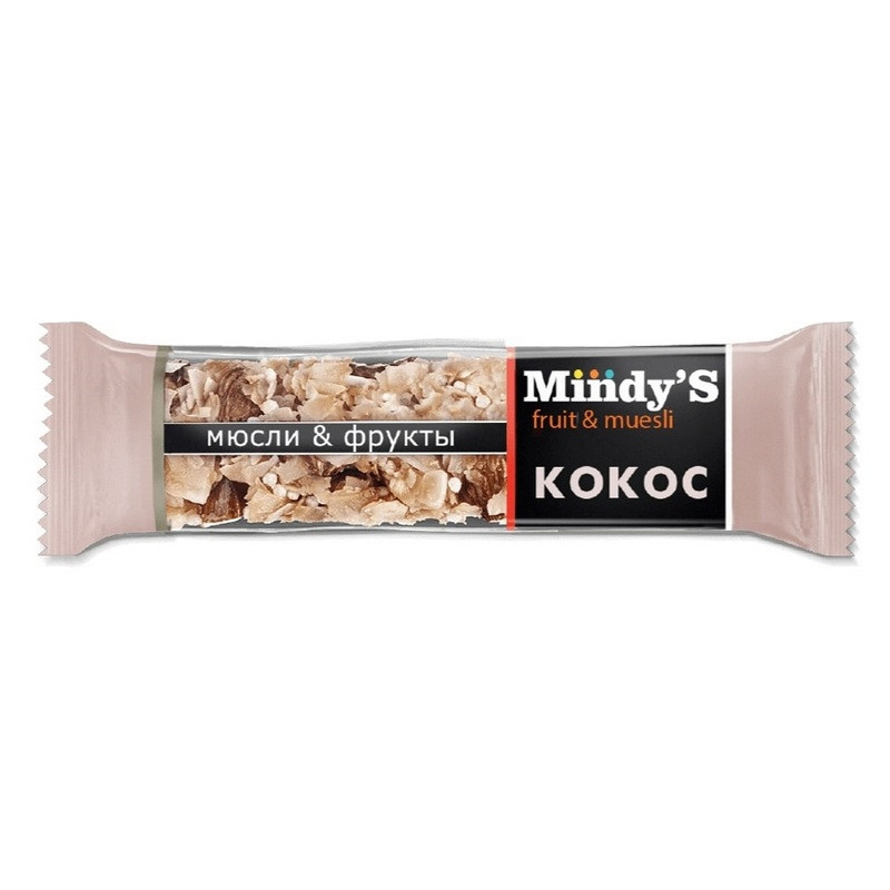 Батончик мюсли Mindy's Кокос 30штx35г