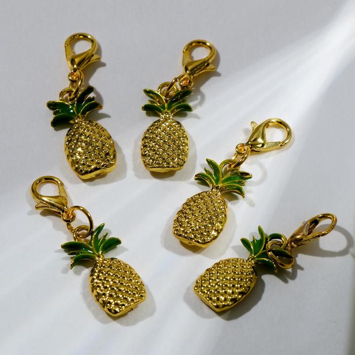 Комплект шармов изметалла Queen fair 6229658, эмаль