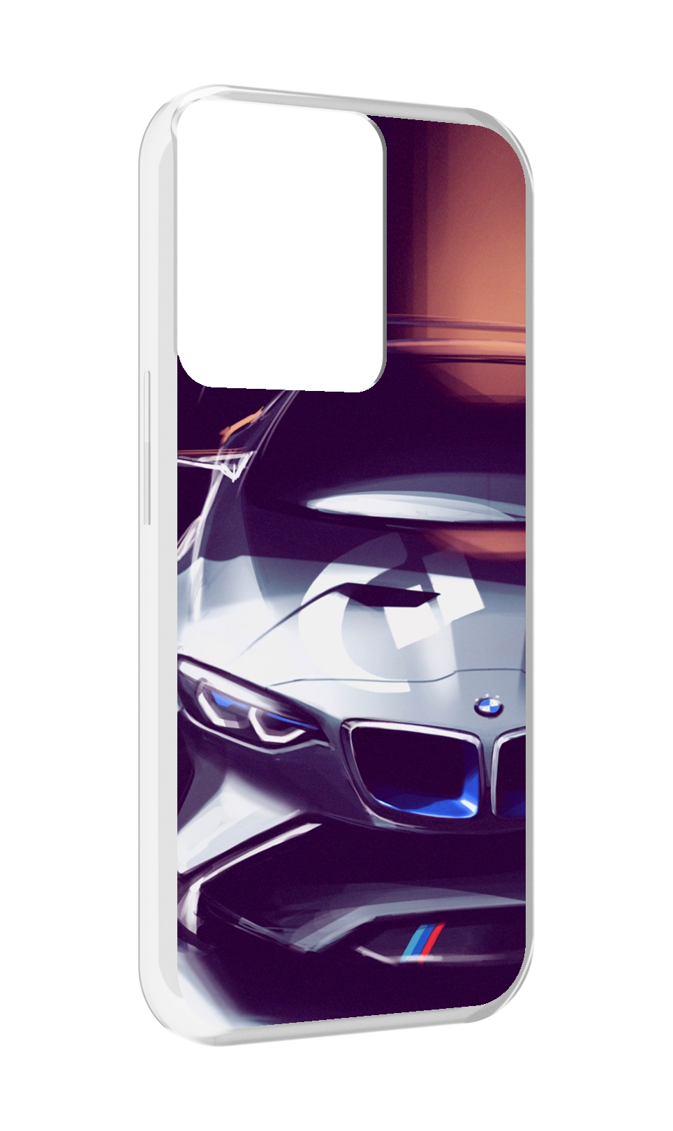 

Чехол MyPads Бэмвэ мужской для OPPO Reno 8, Прозрачный, Tocco