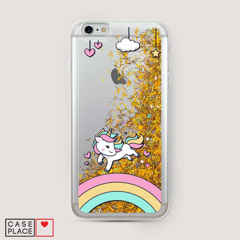 

Чехол Awog на Apple iPhone 6 Plus / Айфон 6 Plus "Единорог на радуге", 10590-1