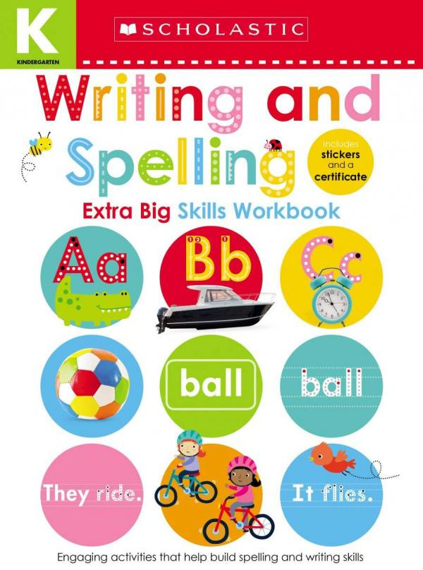 Книга Kindergarten Extra Big Skills Workbook: Writing and Spelling