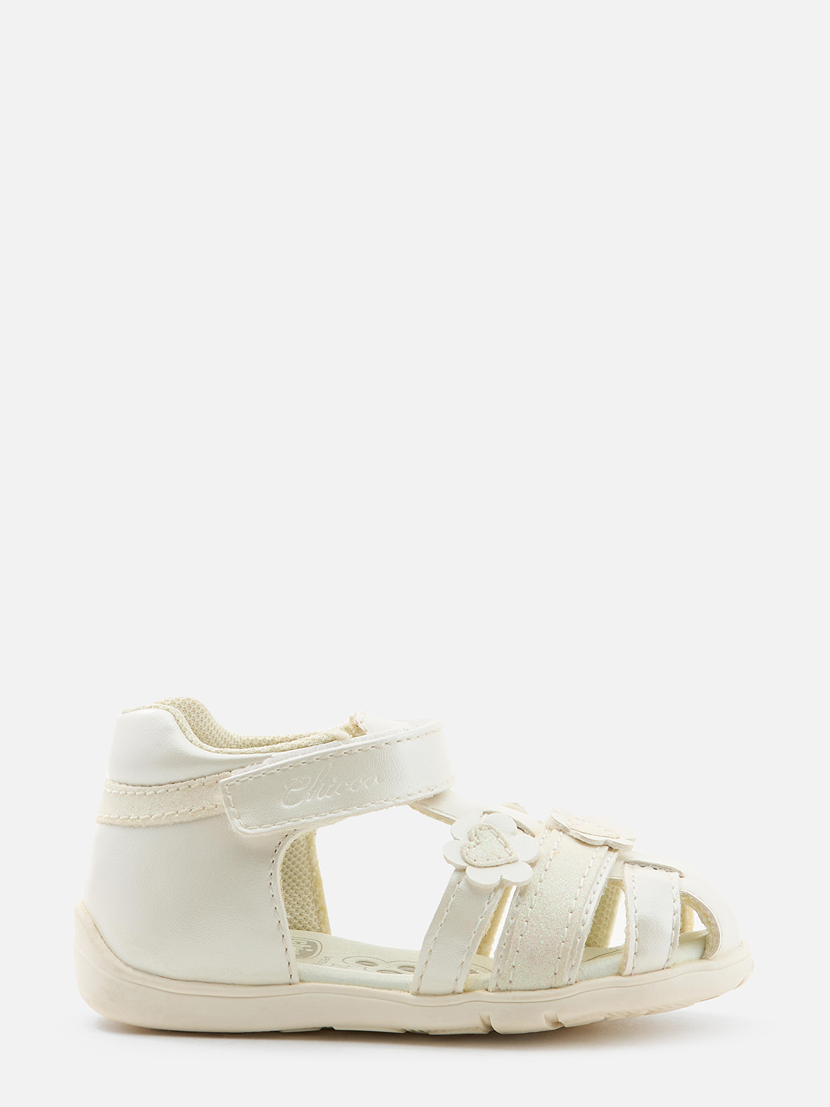 Туфли Chicco для девочек, белые, размер 20, 1063521000000