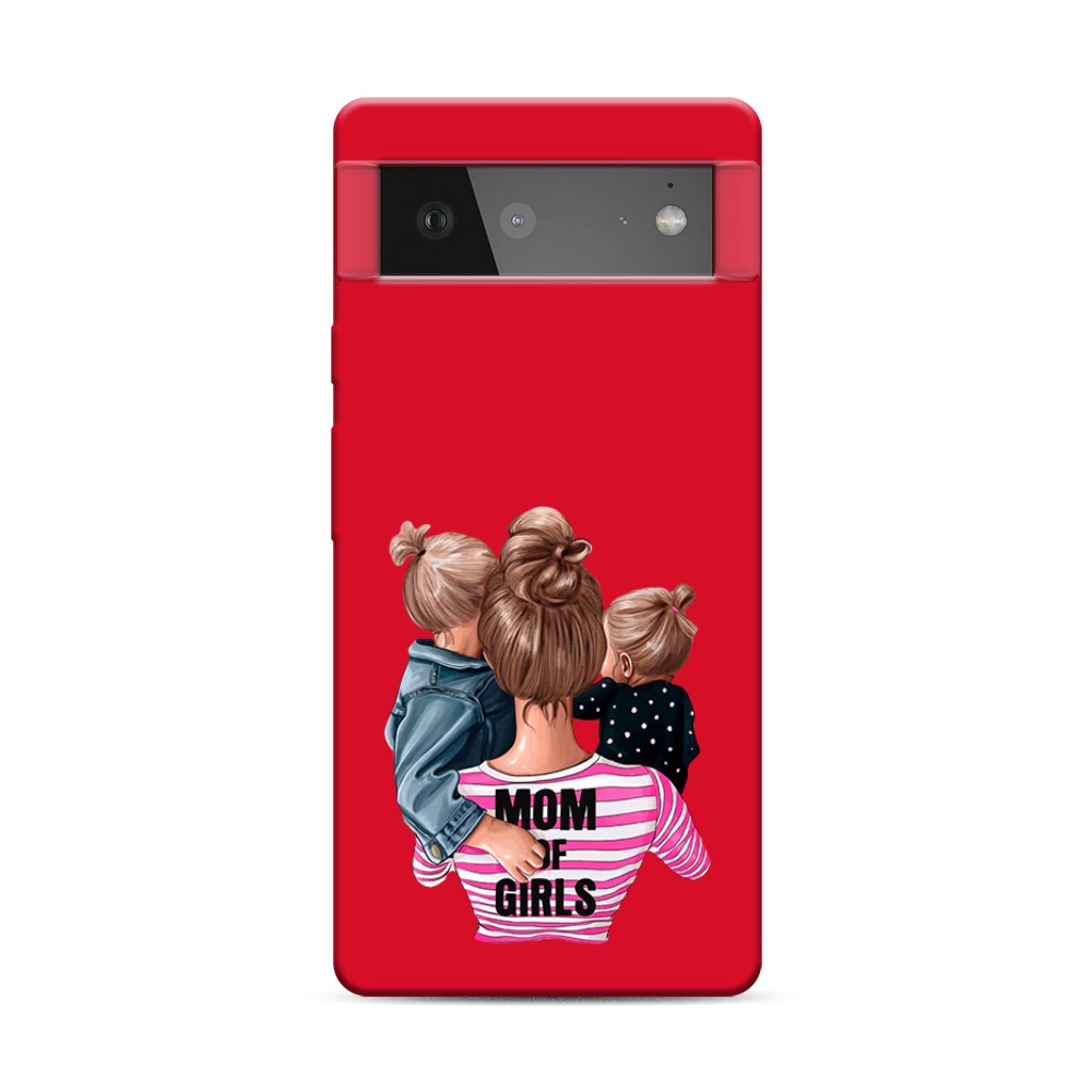 

Чехол Awog на Google Pixel 6 "Mom of Girls", Разноцветный, 270853-1