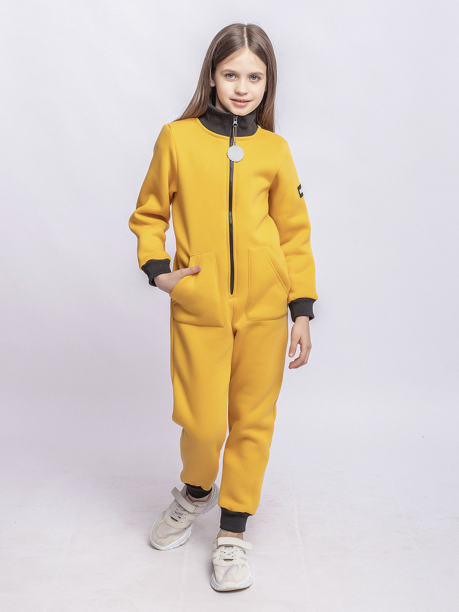 фото Комбинезон детский batik 480-22в-1 цв. горчичный р. 86