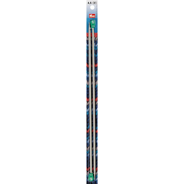 

Спицы прямые Prym алюминий, 4,5 мм, 35 см