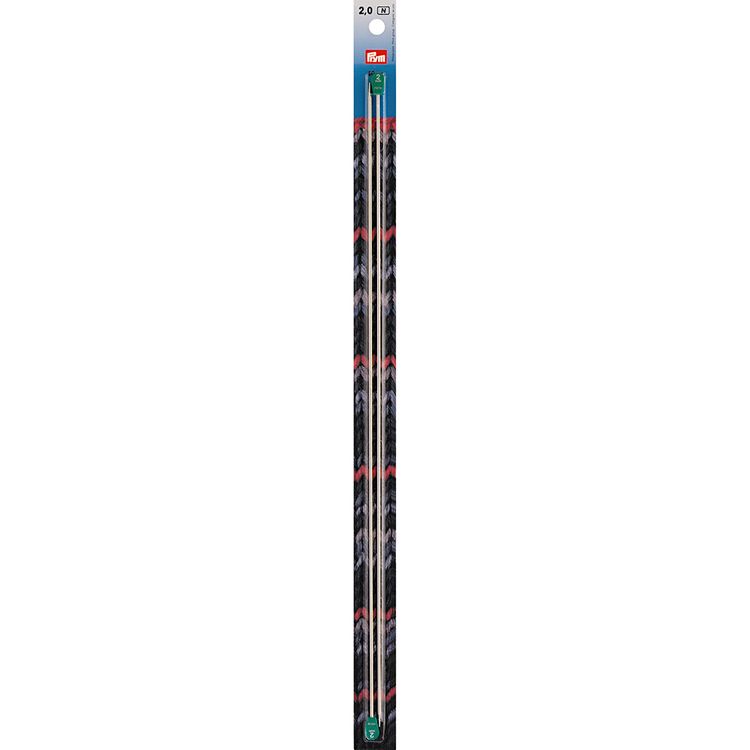 

Спицы прямые Prym алюминий, d 2 мм, 40 см