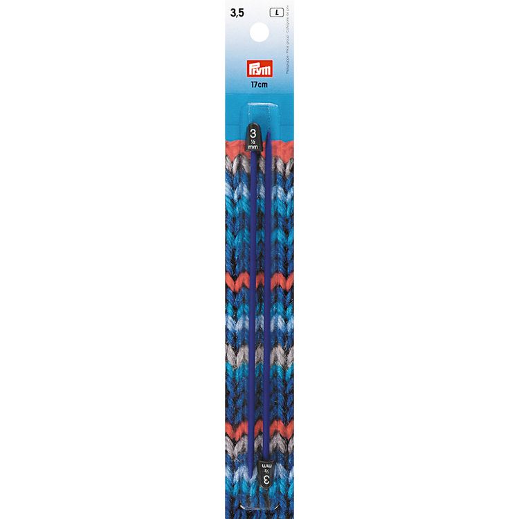 

Спицы прямые Prym пластик, 3,5 мм, 17 см